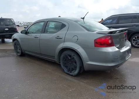 2013 Dodge Avenger Se V6 from USA, damaged, VIN 1C3CDZAG9DN766694